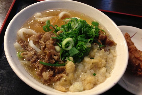 赤坂 「ふるさと」 肉うどん430円