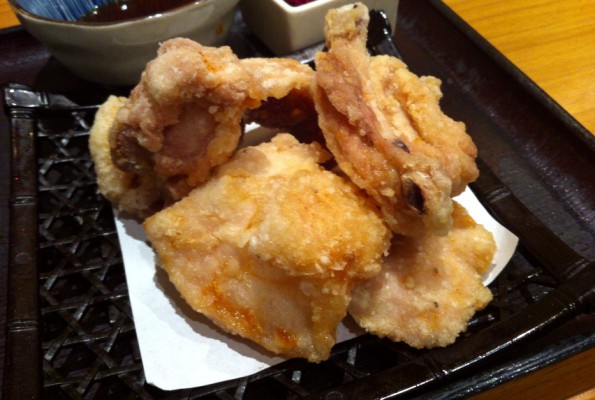赤坂 「やきとり宮川」 鳥のからあげ定食1000円