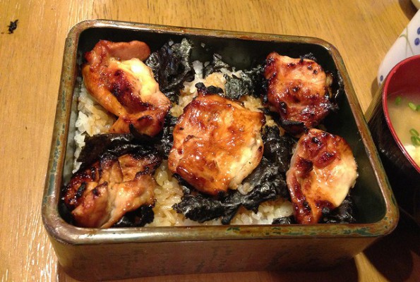 赤坂 「鳥善」 きじ焼重1000円